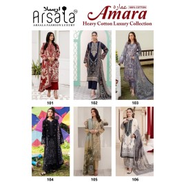 ARSALA FASHION LUXURY AMARA HEAVY COTTON LUXURY COLLECTION (Cotton Dupatta)