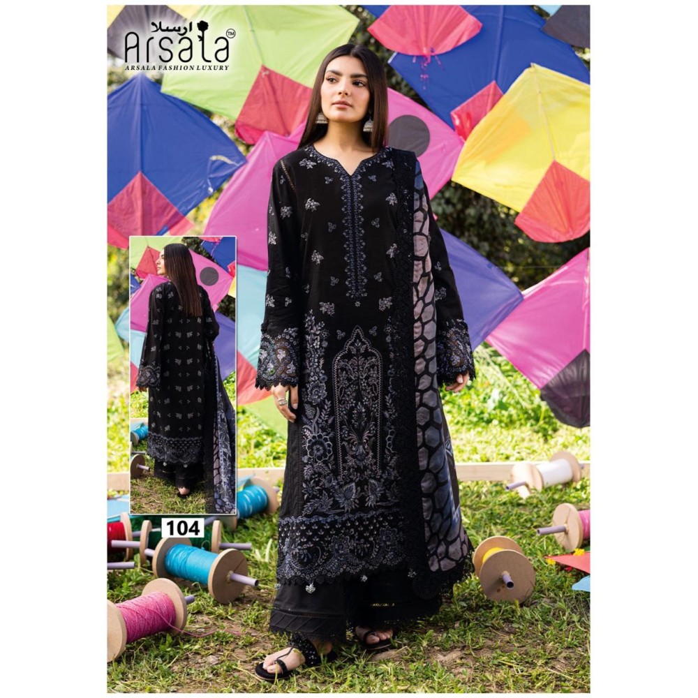 ARSALA FASHION LUXURY AMARA HEAVY COTTON LUXURY COLLECTION (Cotton Dupatta)