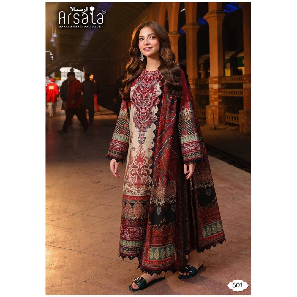 ARSALA LUXURY AMIRA HEAVY COTTON LUXURY COLLECTION VOL 6 (Cotton Dupatta)