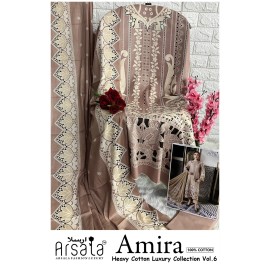 ARSALA LUXURY AMIRA HEAVY COTTON LUXURY COLLECTION VOL 6 (Cotton Dupatta)