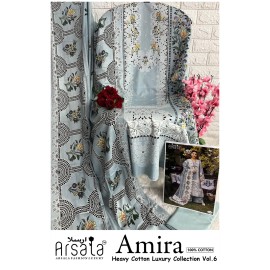 ARSALA LUXURY AMIRA HEAVY COTTON LUXURY COLLECTION VOL 6 (Cotton Dupatta)