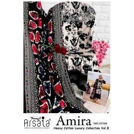 ARSALA LUXURY AMIRA HEAVY COTTON LUXURY COLLECTION VOL 8 (Cotton Dupatta)