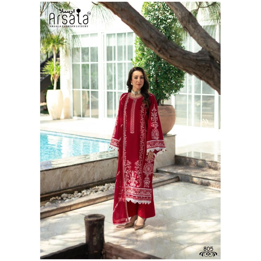 ARSALA LUXURY AMIRA HEAVY COTTON LUXURY COLLECTION VOL 8 (Cotton Dupatta)