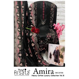 ARSALA LUXURY AMIRA HEAVY COTTON LUXURY COLLECTION VOL 8 (Cotton Dupatta)