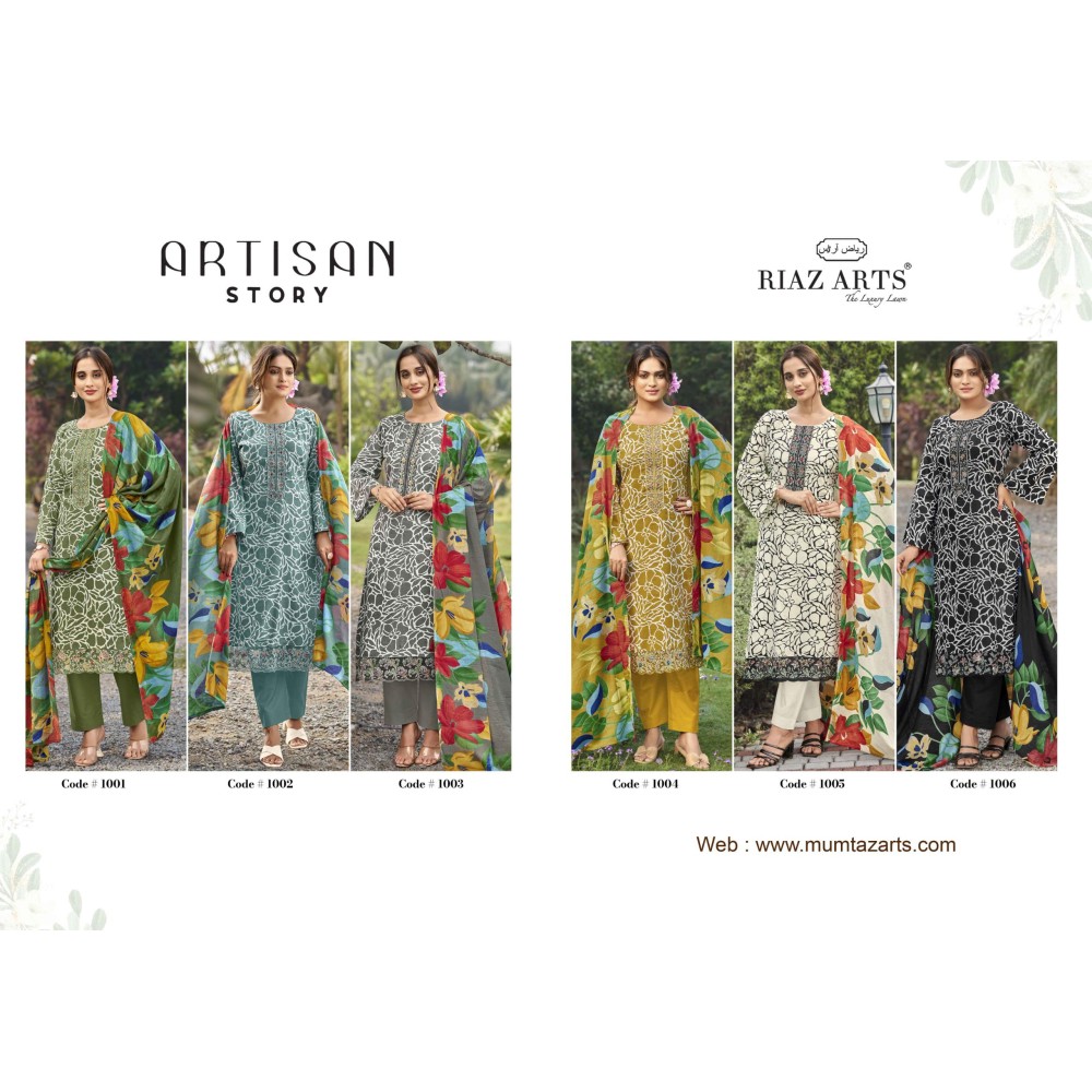 ARTISAN STORY RIAZ (Cotton Dupatta)