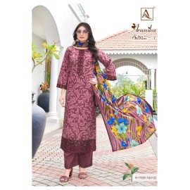 ARUNIKA 3 ALOK SUITS (Cotton Dupatta)