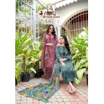 ARUNIKA 3 ALOK SUITS (Cotton Dupatta)