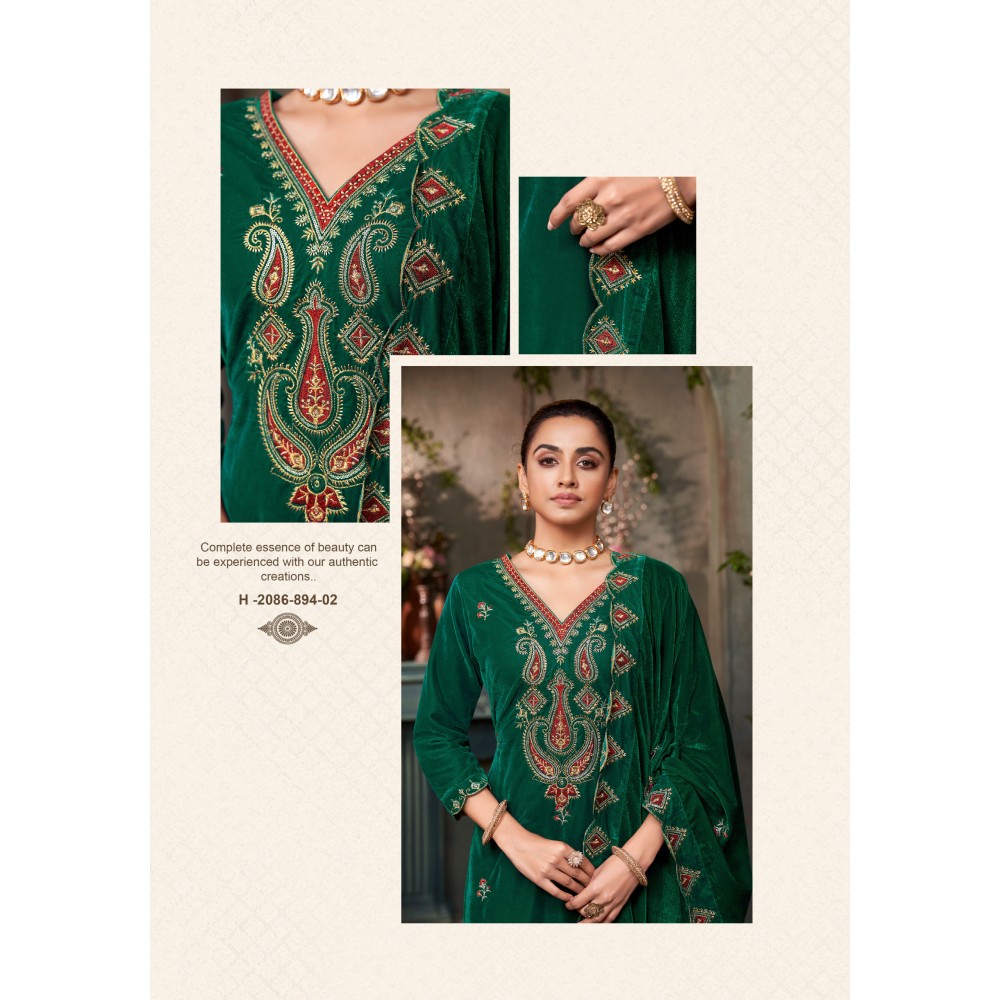 ATHARVA VELVET ALOK SUITS (Winter Collection)