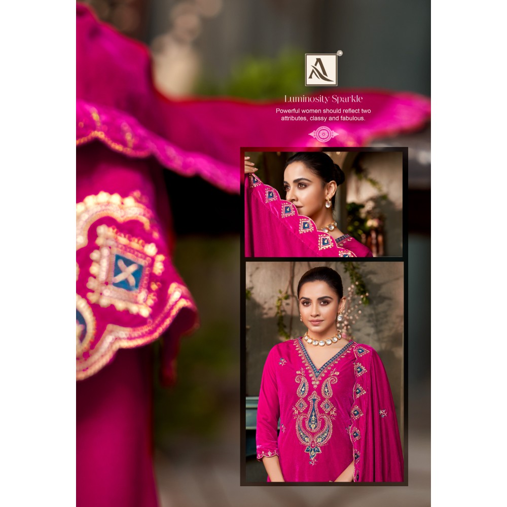 ATHARVA VELVET ALOK SUITS (Winter Collection)