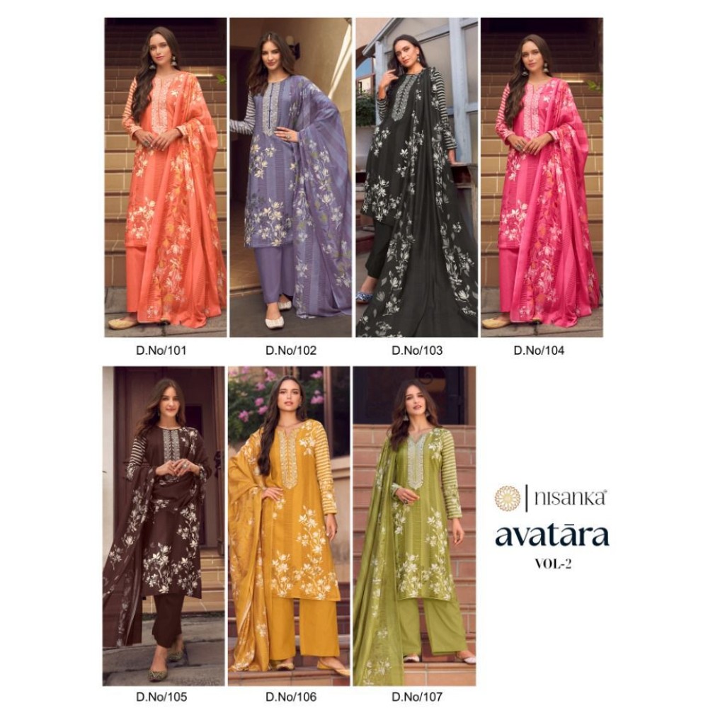 AVATARA 2 NISANKA (Cotton Dupatta)