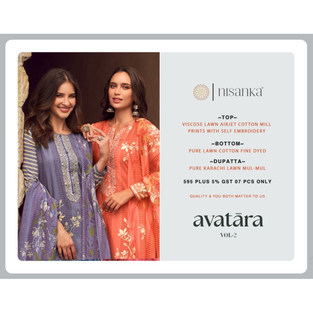 AVATARA 2 NISANKA (Cotton Dupatta)