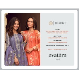 AVATARA 2 NISANKA (Cotton Dupatta)