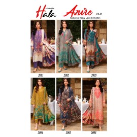 AZURE VOL 2 HALA (cotton Dupatta)