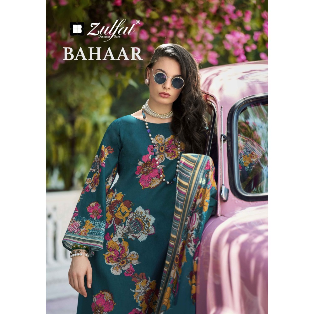BAHAAR ZULFAT  (Cotton Dupatta)