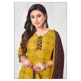 BANDHANI SPECIAL 23 MAYUR (Cotton Dupatta)