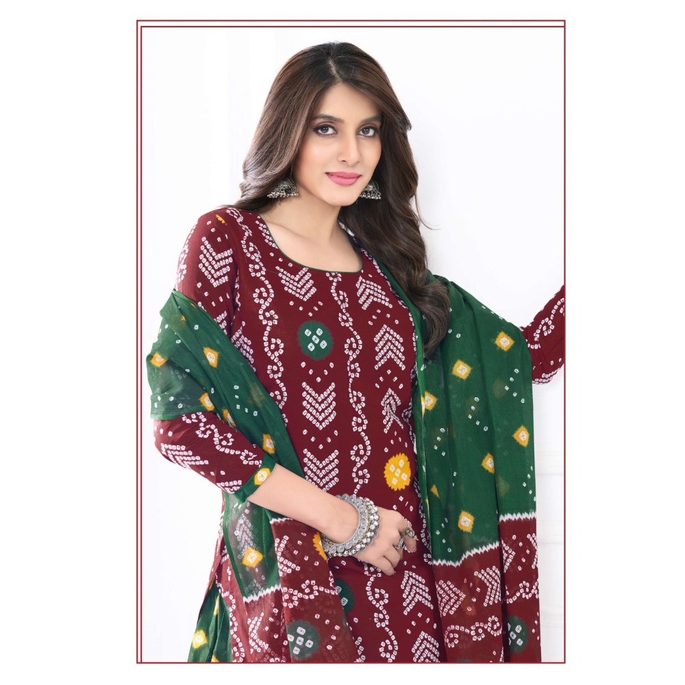 BANDHANI SPECIAL 6 PREMIER (Cotton Dupatta)
