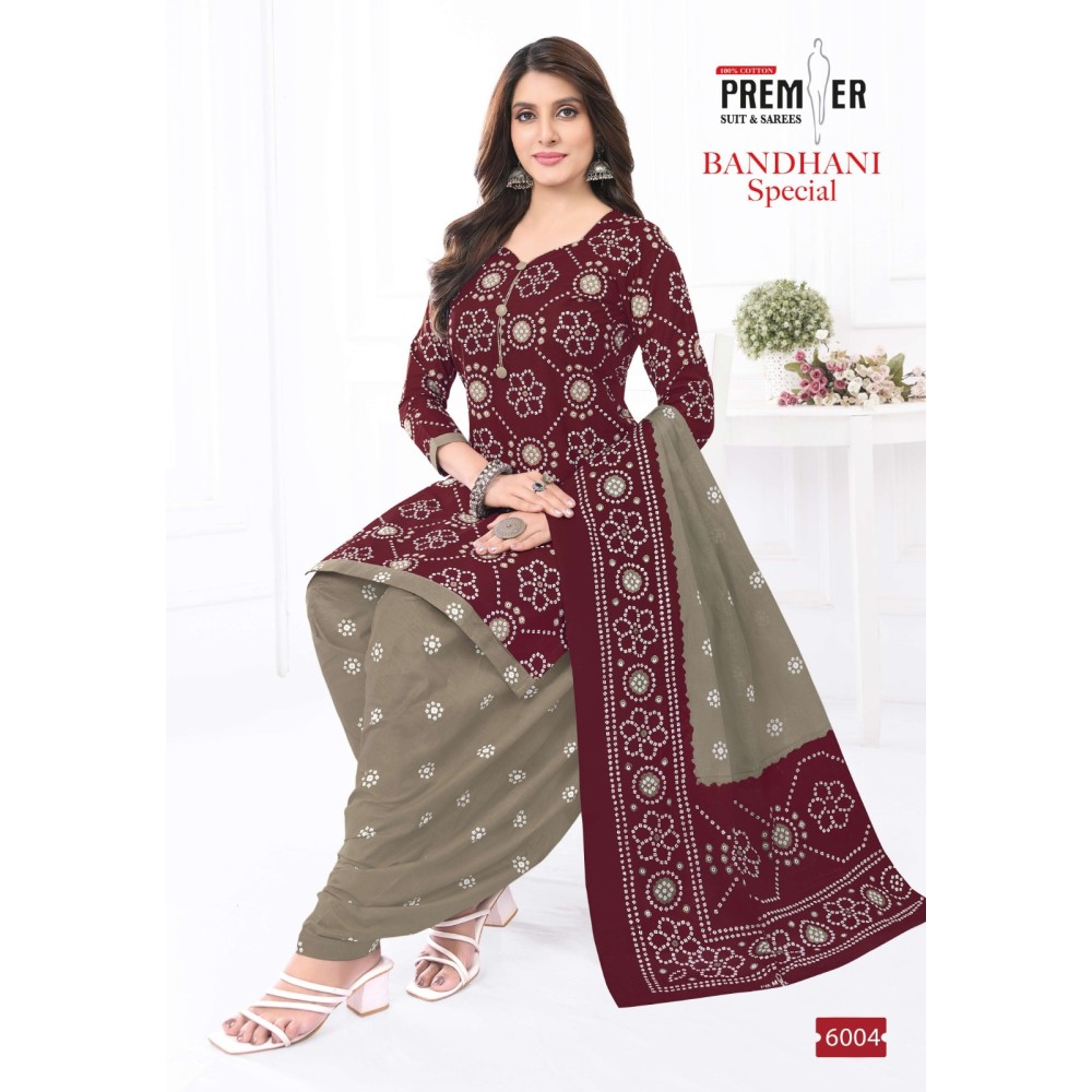 BANDHANI SPECIAL 6 PREMIER (Cotton Dupatta)