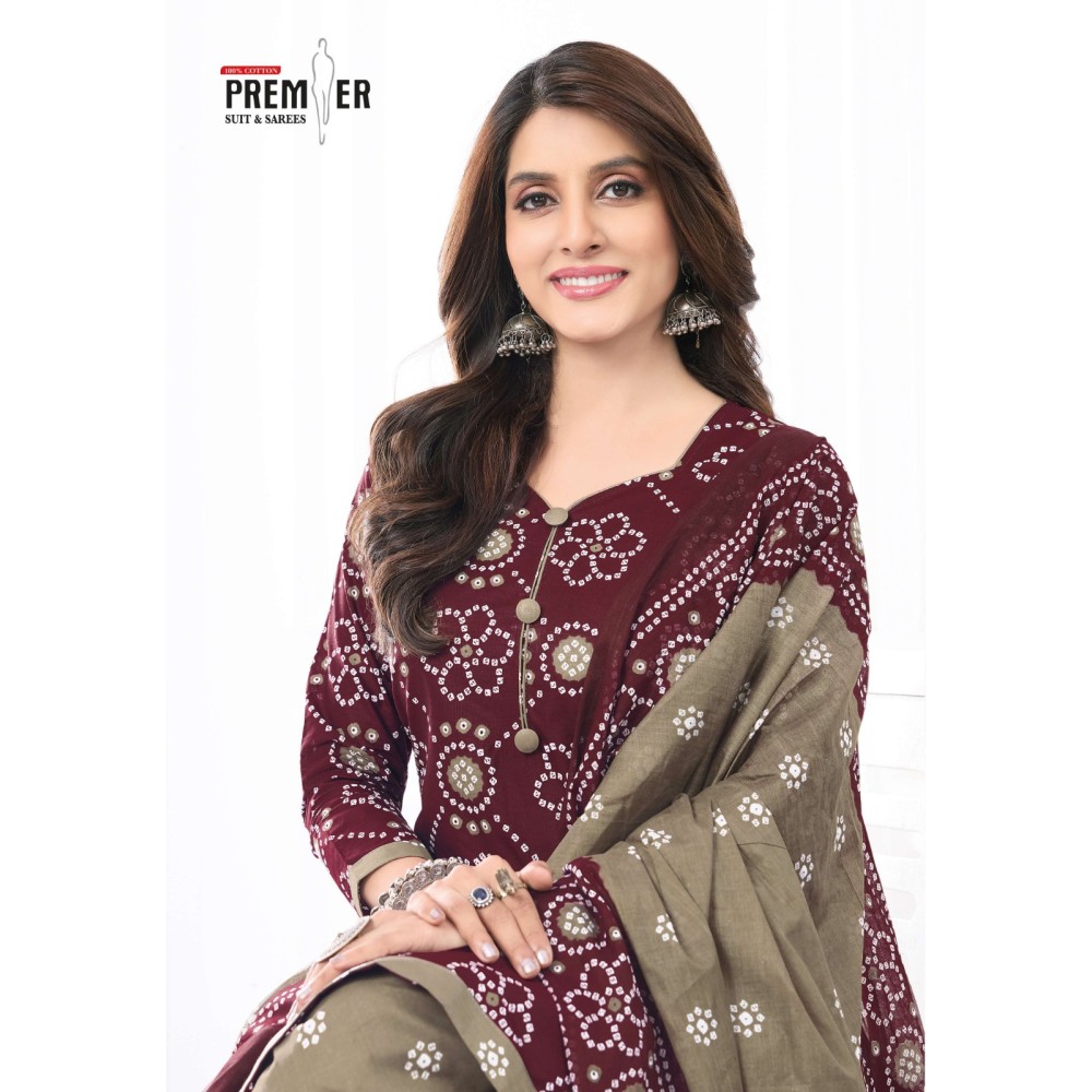 BANDHANI SPECIAL 6 PREMIER (Cotton Dupatta)