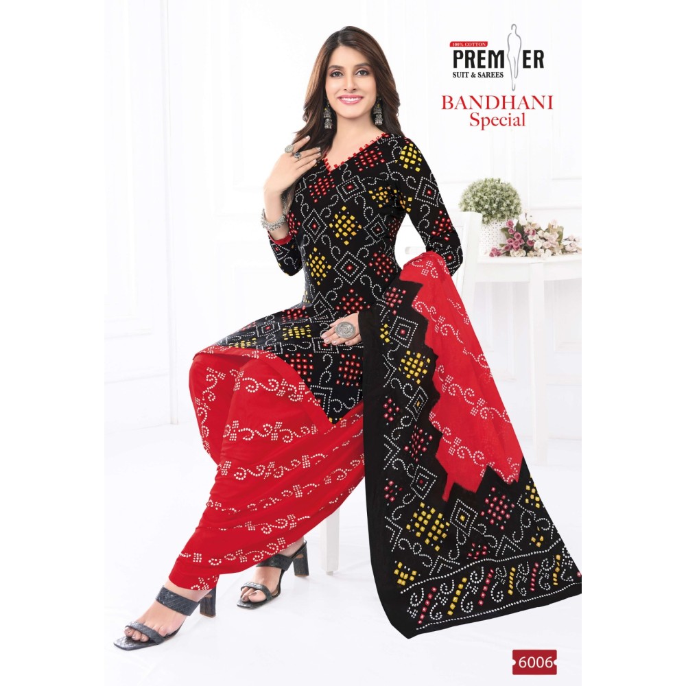 BANDHANI SPECIAL 6 PREMIER (Cotton Dupatta)