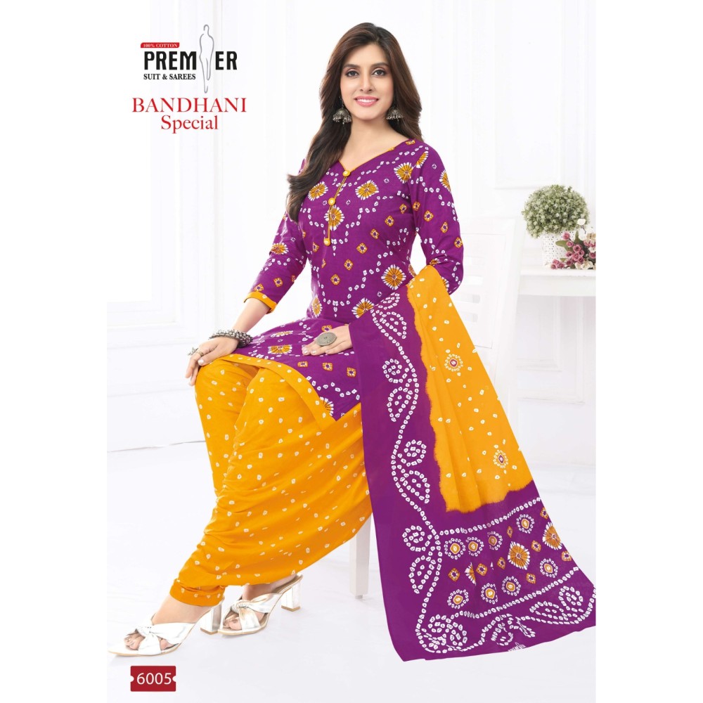 BANDHANI SPECIAL 6 PREMIER (Cotton Dupatta)