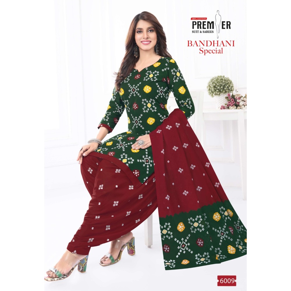 BANDHANI SPECIAL 6 PREMIER (Cotton Dupatta)