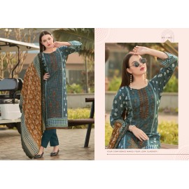 BEEN SAEED VOL 1 AMBICA TEX (Cotton dupatta)