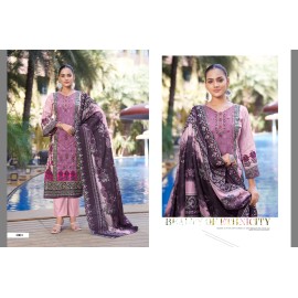 BEEN SAEED VOL 3 AMBICA TEX (Cotton dupatta)