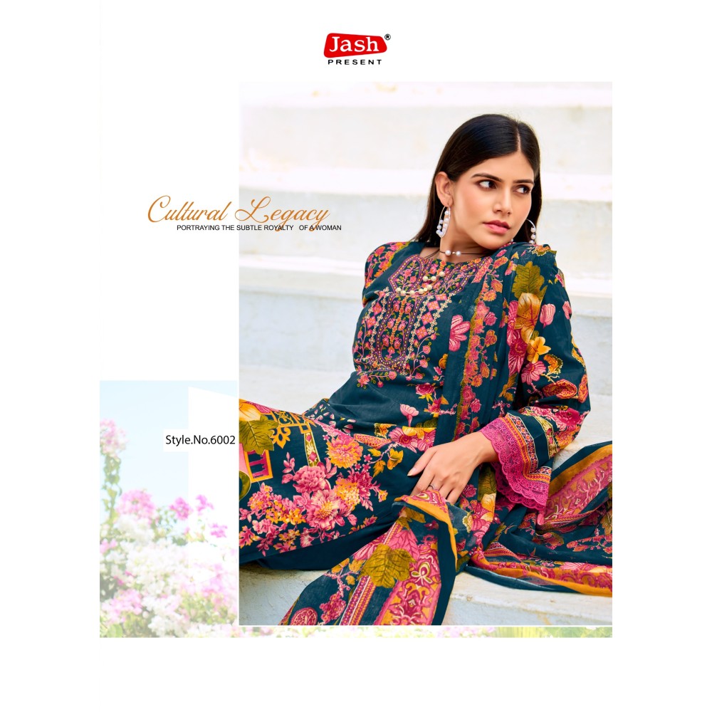 BELLISHA VOL 6 JASH (Cotton Dupatta)