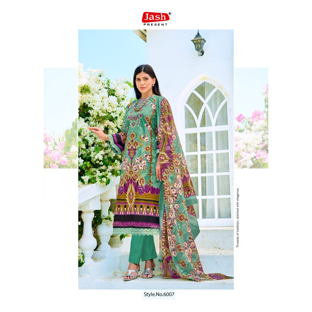 BELLISHA VOL 6 JASH (Cotton Dupatta)