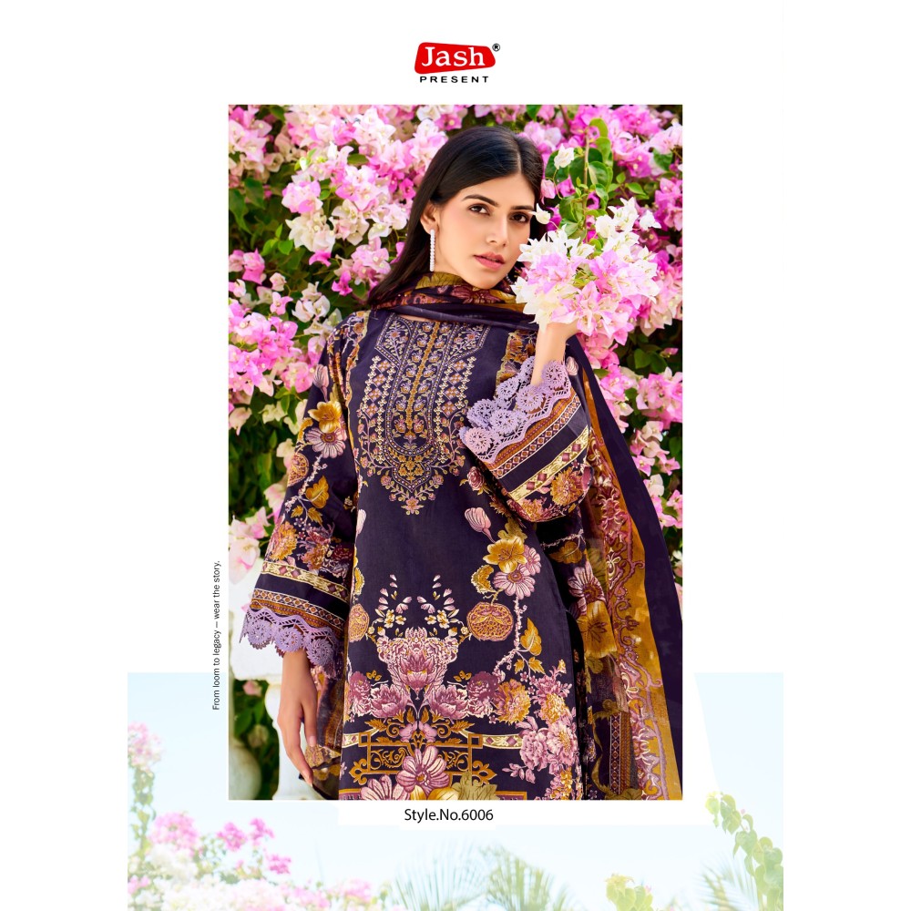 BELLISHA VOL 6 JASH (Cotton Dupatta)