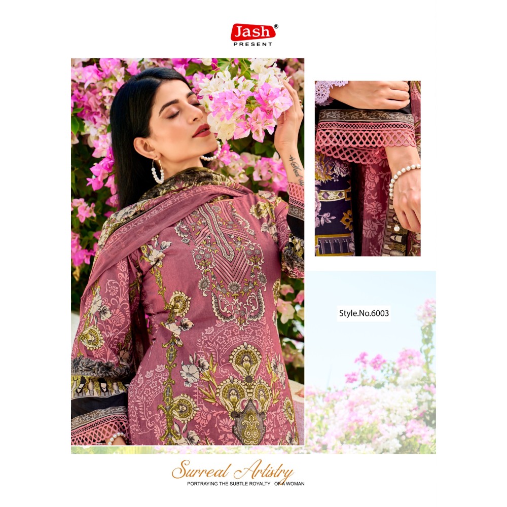 BELLISHA VOL 6 JASH (Cotton Dupatta)