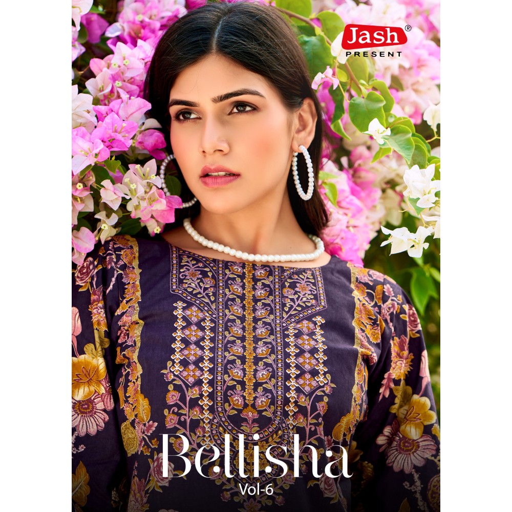 BELLISHA VOL 6 JASH (Cotton Dupatta)