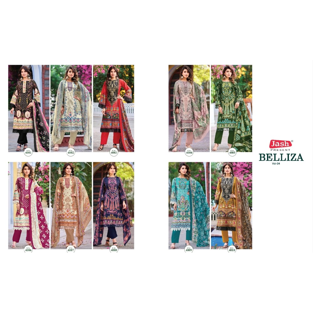 BELLIZA VOL 4 JASH (Cotton Dupatta)