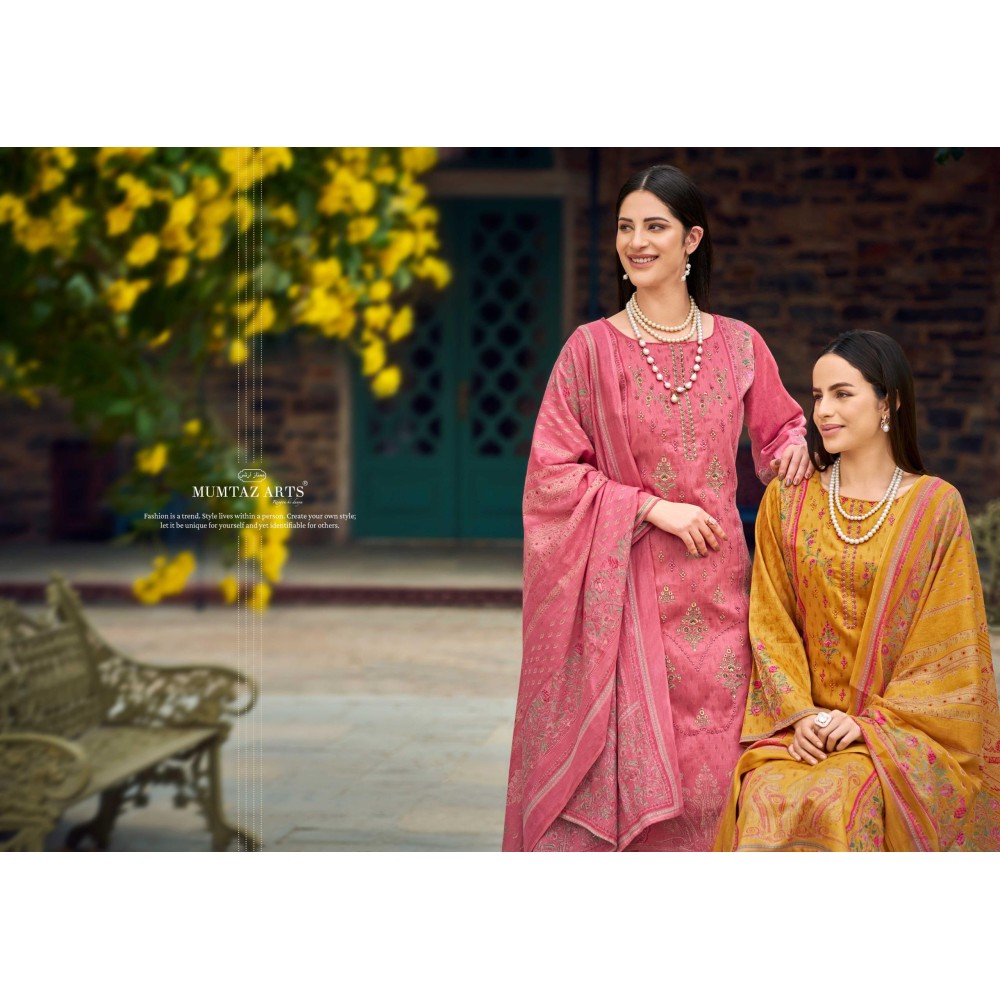 BEYOND THE GARDEN MUMTAZ ARTS (Cotton Dupatta)