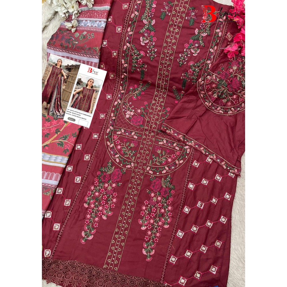 BILQIS A 173  (cotton Dupatta)