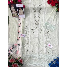BILQIS B 166 EFGH (Cotton Dupatta)