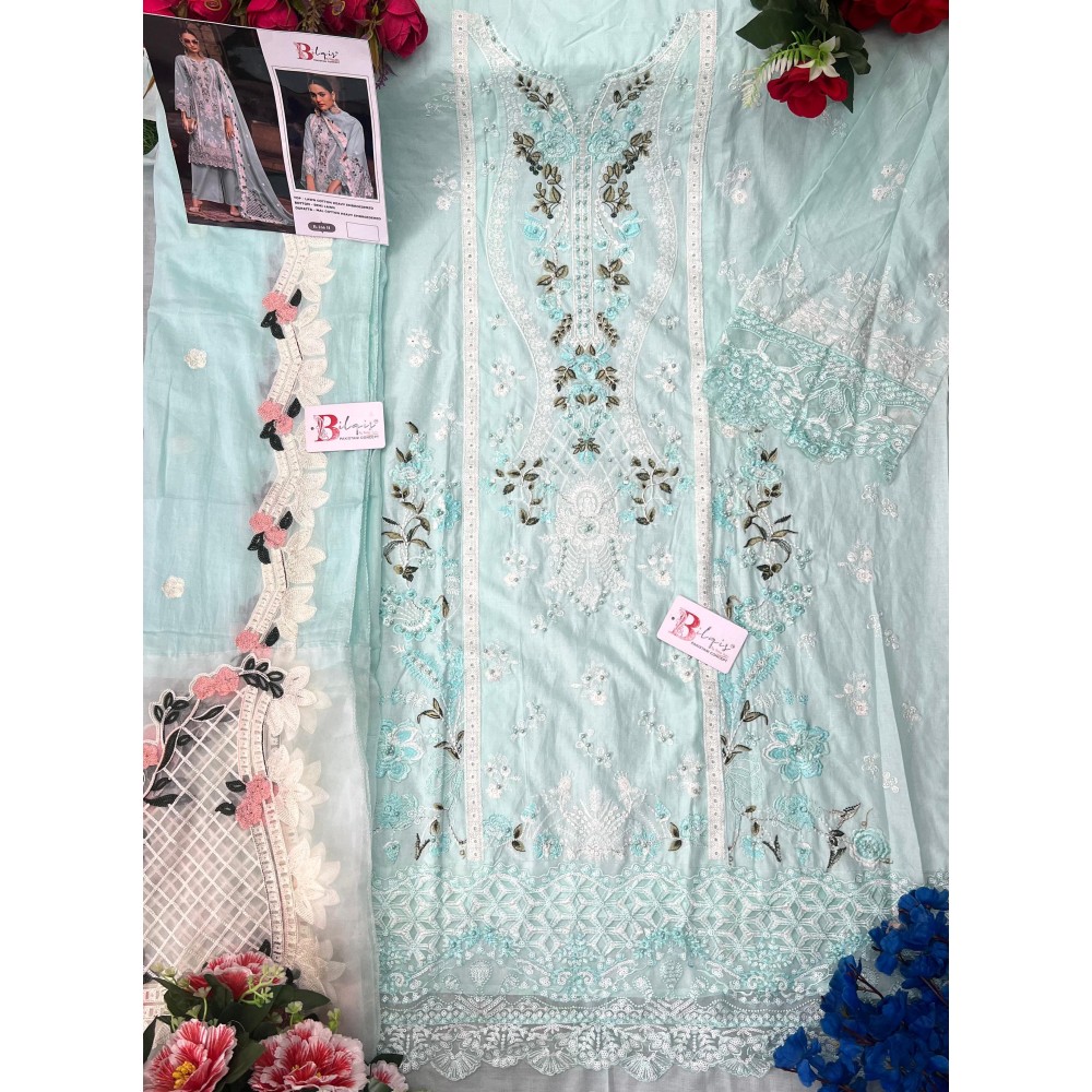 BILQIS B 166 EFGH (Cotton Dupatta)