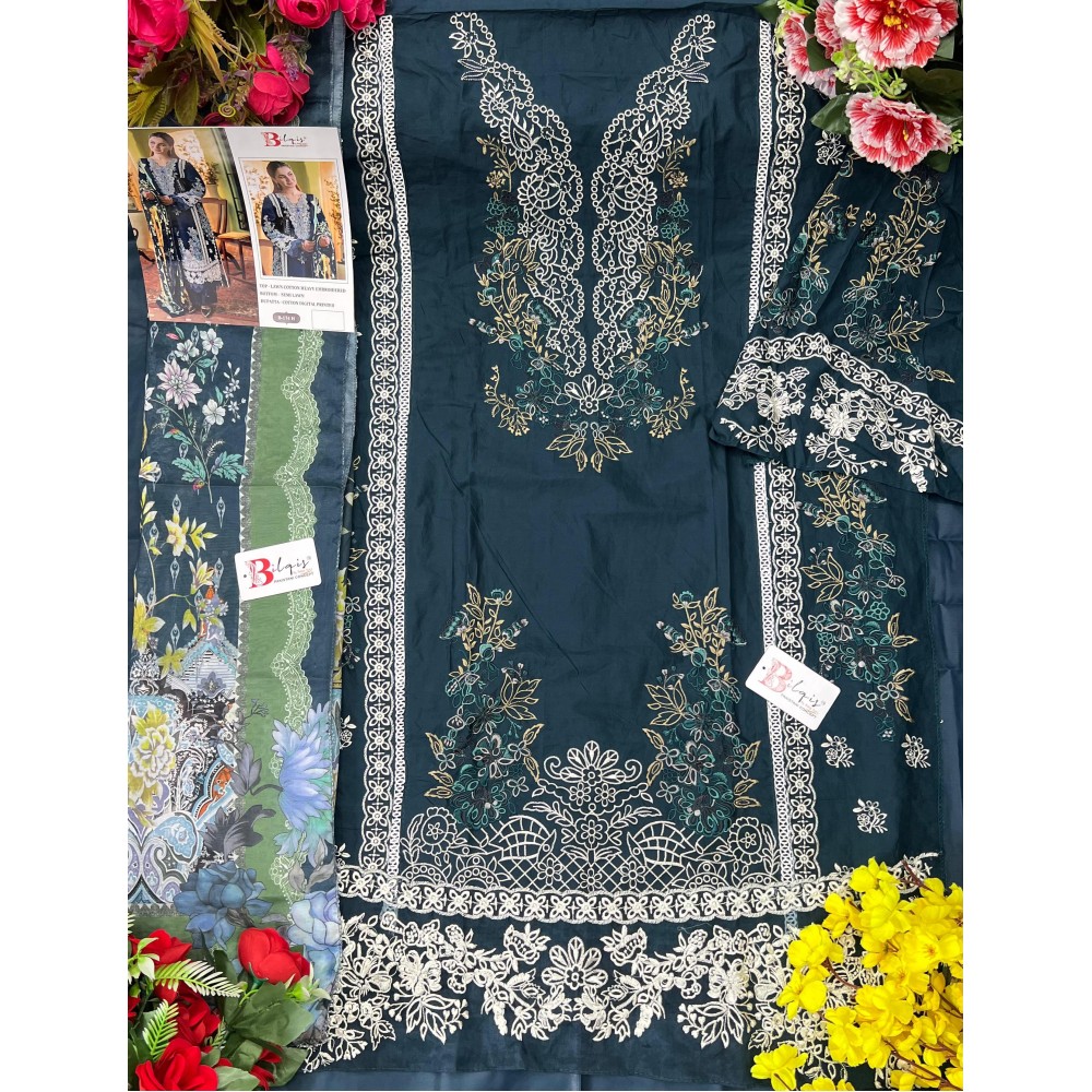 BILQIS B 174 EFGH (cotton Dupatta)