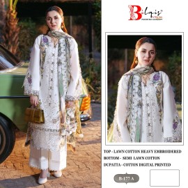 BILQIS B 177 ABCD (cotton Dupatta)
