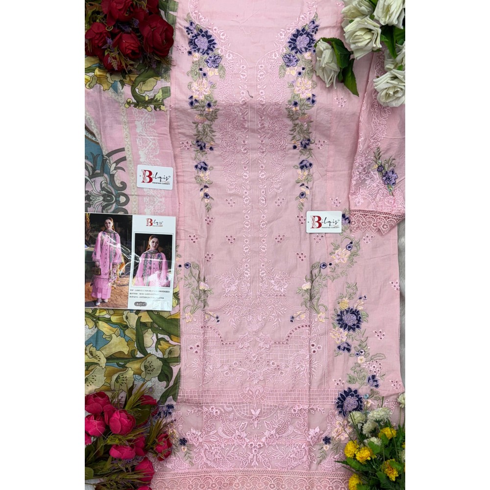 BILQIS B 177 ABCD (cotton Dupatta)