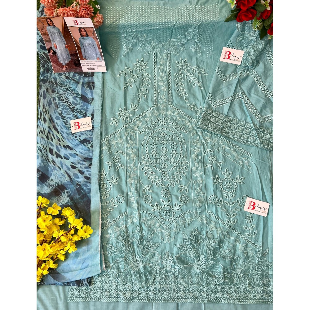 BILQIS B 89 ABCD (cotton Dupatta)