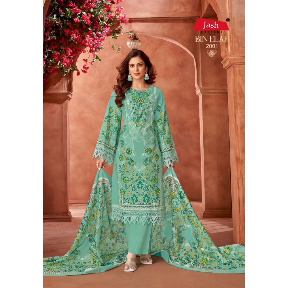 BIN ELAF VOL 2 JASH (Cotton Dupatta)
