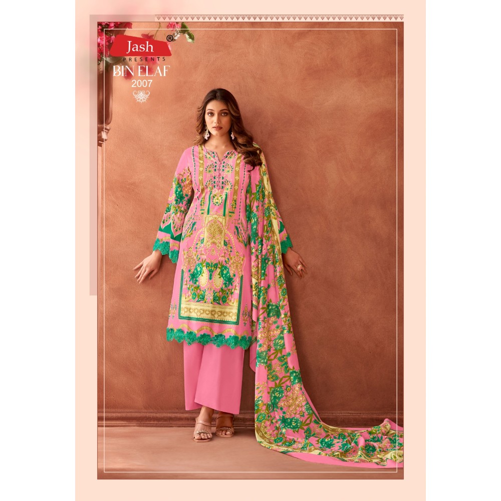 BIN ELAF VOL 2 JASH (Cotton Dupatta)