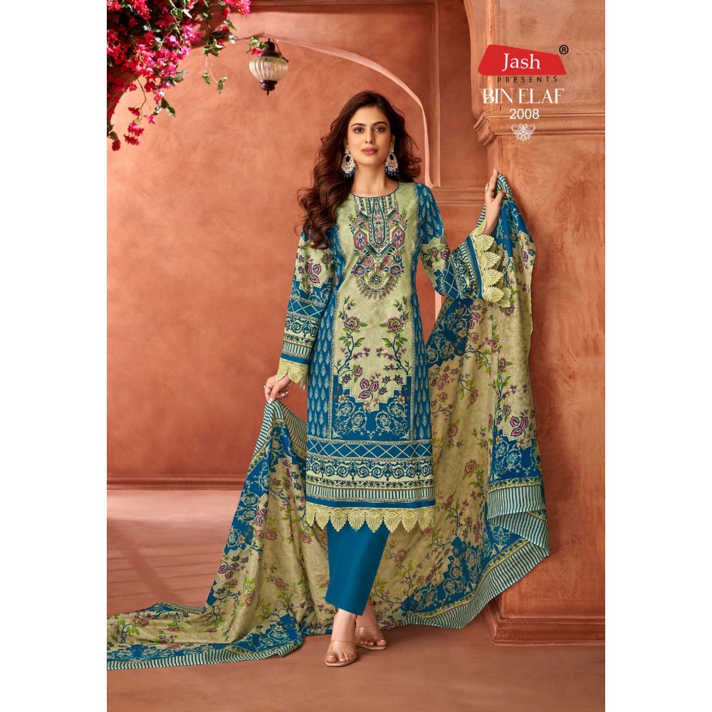 BIN ELAF VOL 2 JASH (Cotton Dupatta)