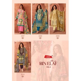 BIN ELAF VOL 2 JASH (Cotton Dupatta)