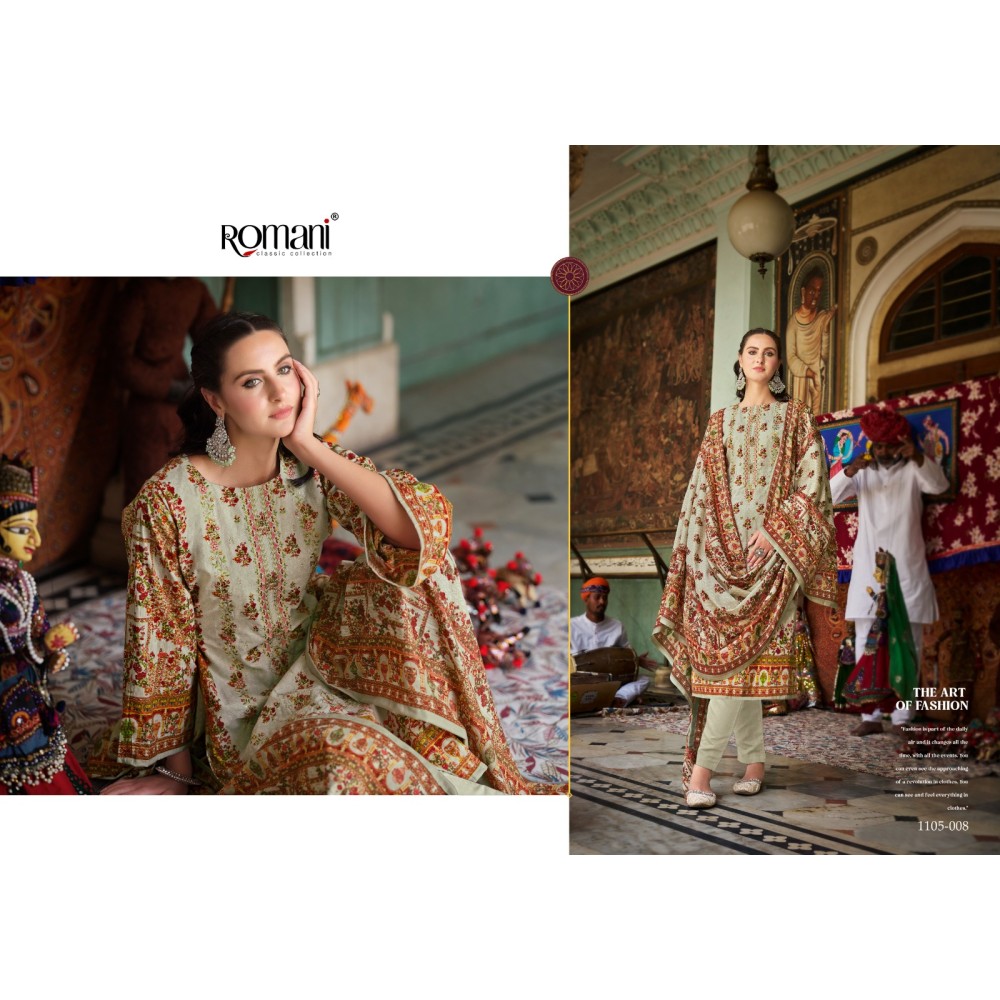 BIN KAREEM ROMANI (Cotton Dupatta)