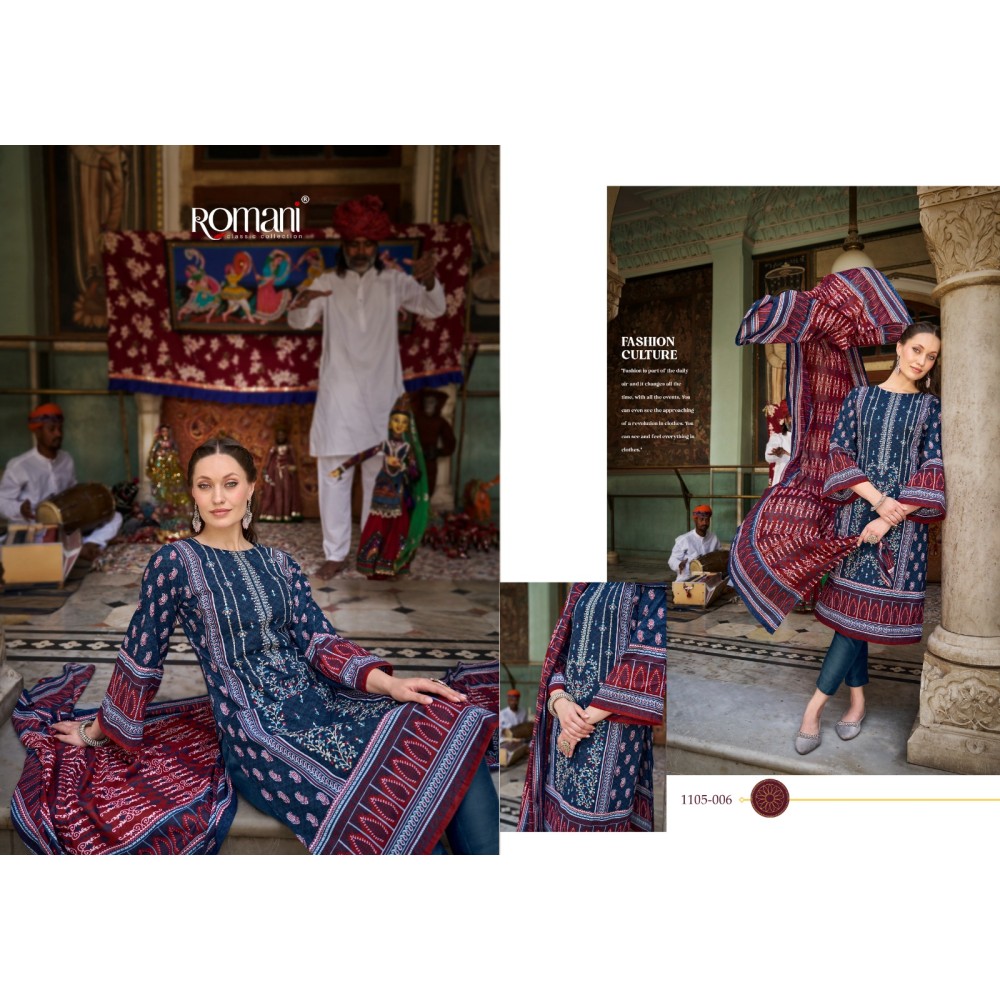 BIN KAREEM ROMANI (Cotton Dupatta)