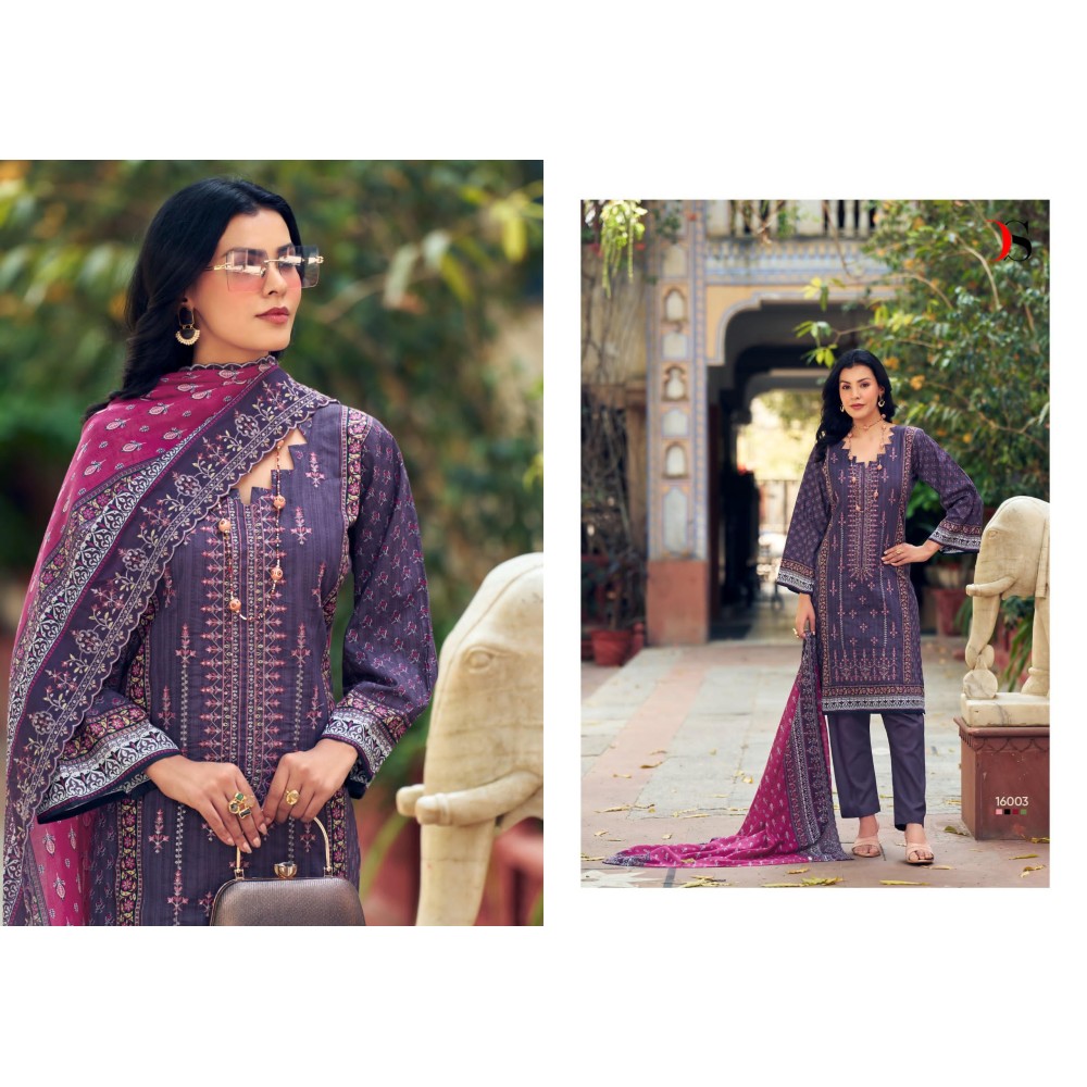 BIN SAEED 16 DEEPSY (Cotton Dupatta)