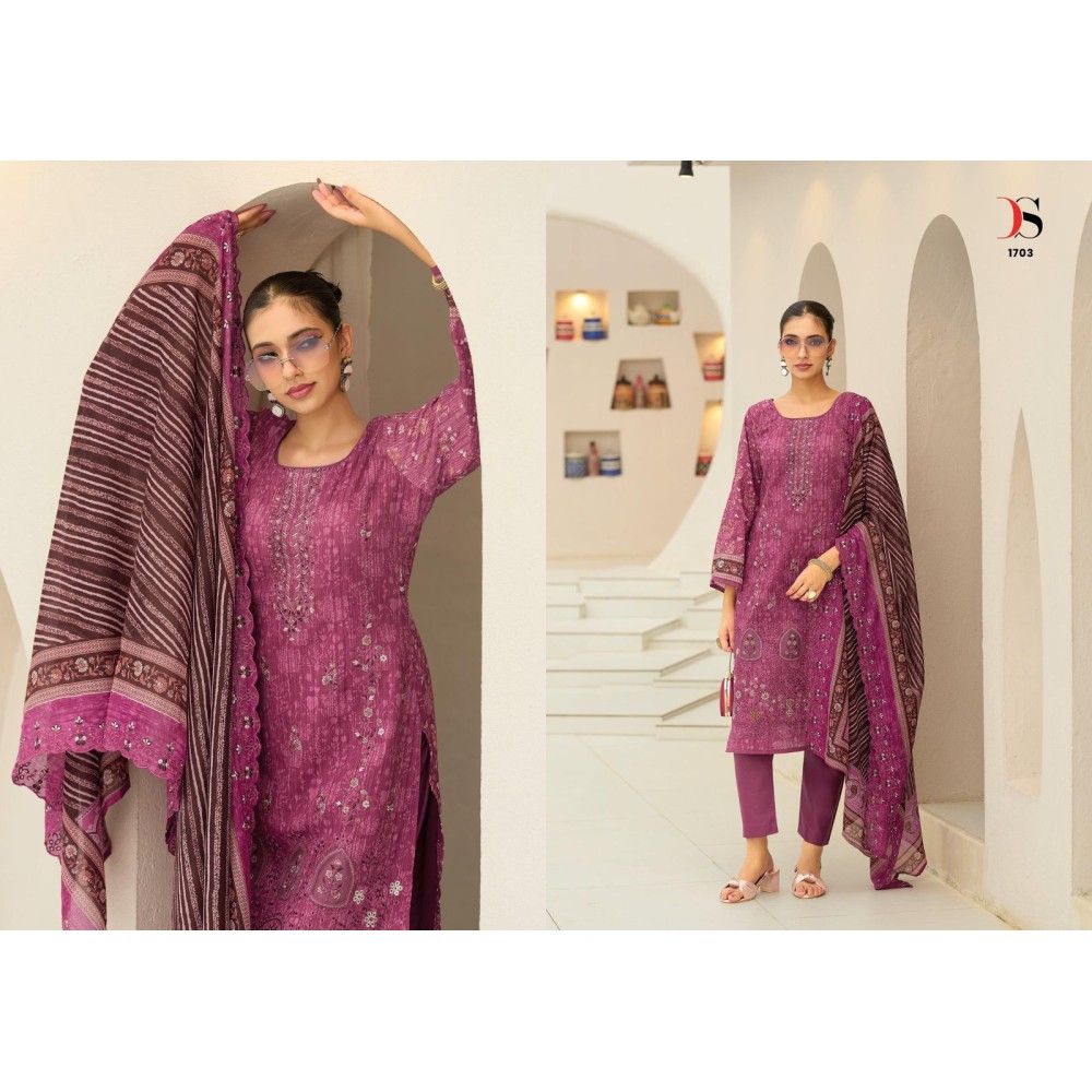 BIN SAEED 17 DEEPSY (Cotton Dupatta)