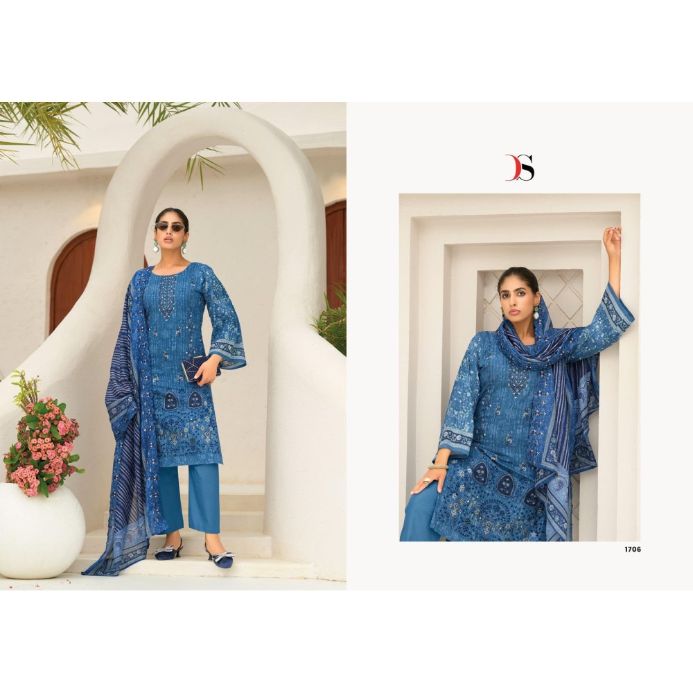 BIN SAEED 17 DEEPSY (Cotton Dupatta)